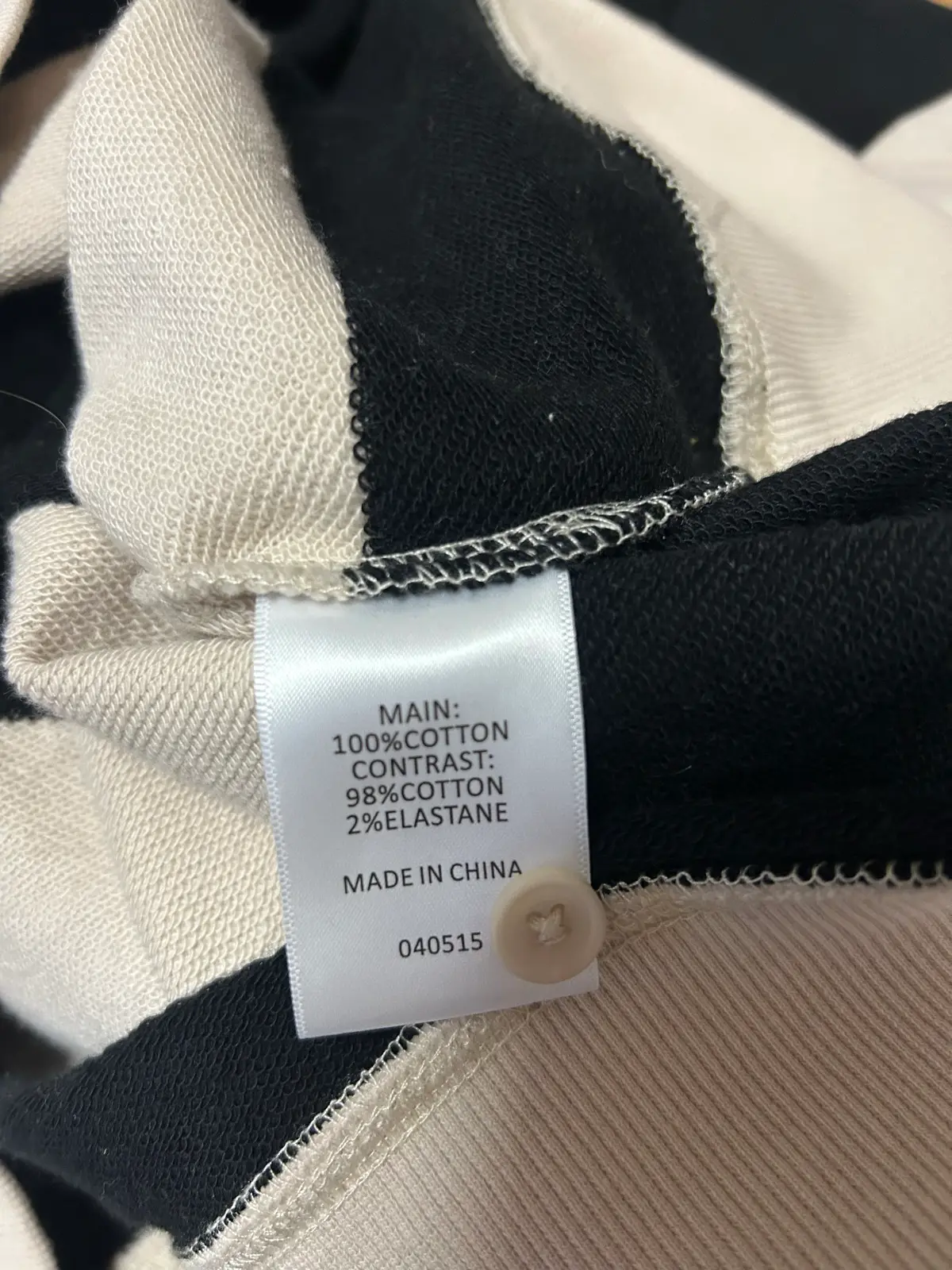 Sussan black/cream striped polo jumper – photo 5