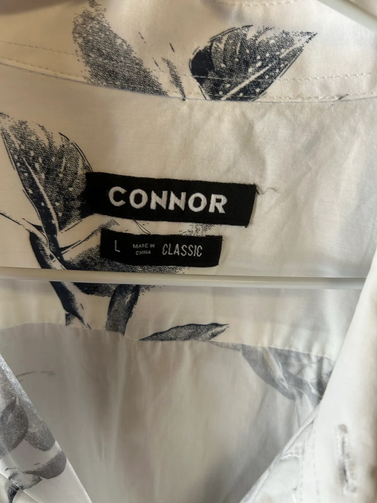 Men’s Connor white short sleeve shirt – photo 3