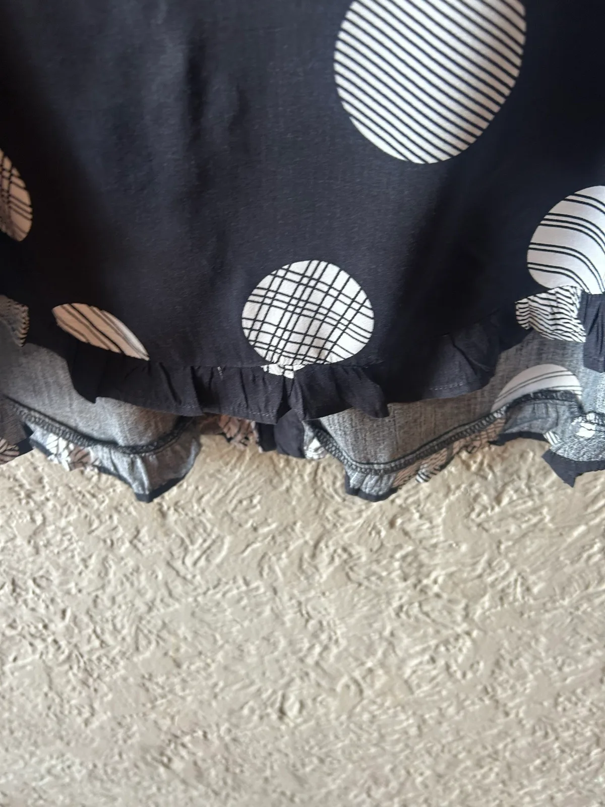 Willow and tree black with white polka dots top – photo 4