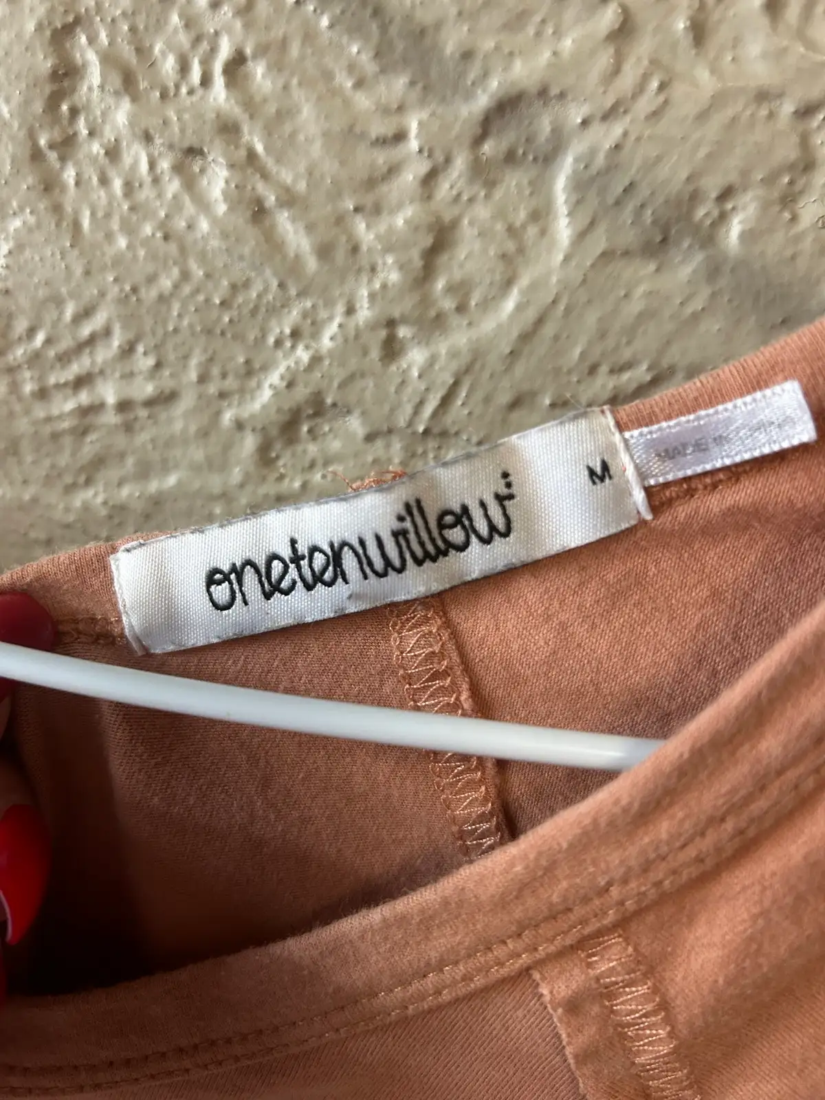 One ten willow peach raglan style top – photo 3