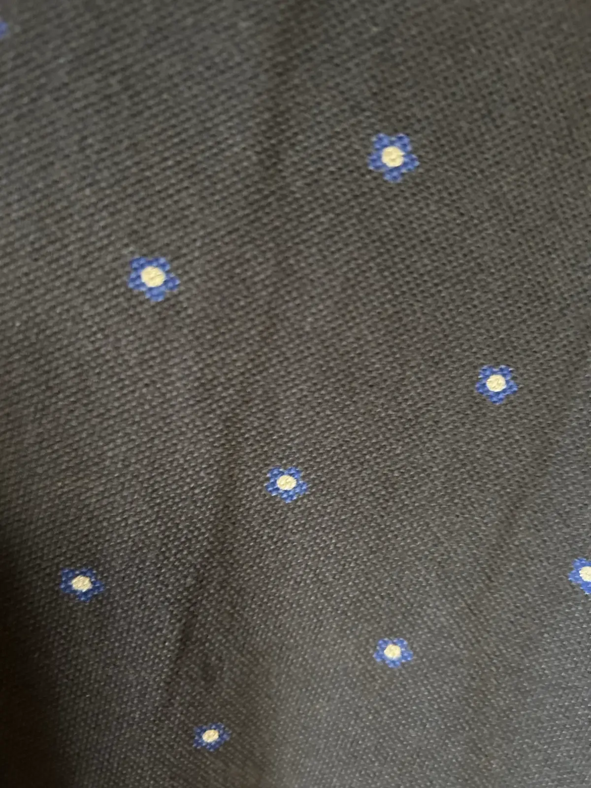Men’s Gazman navy spotted polo shirt – photo 3