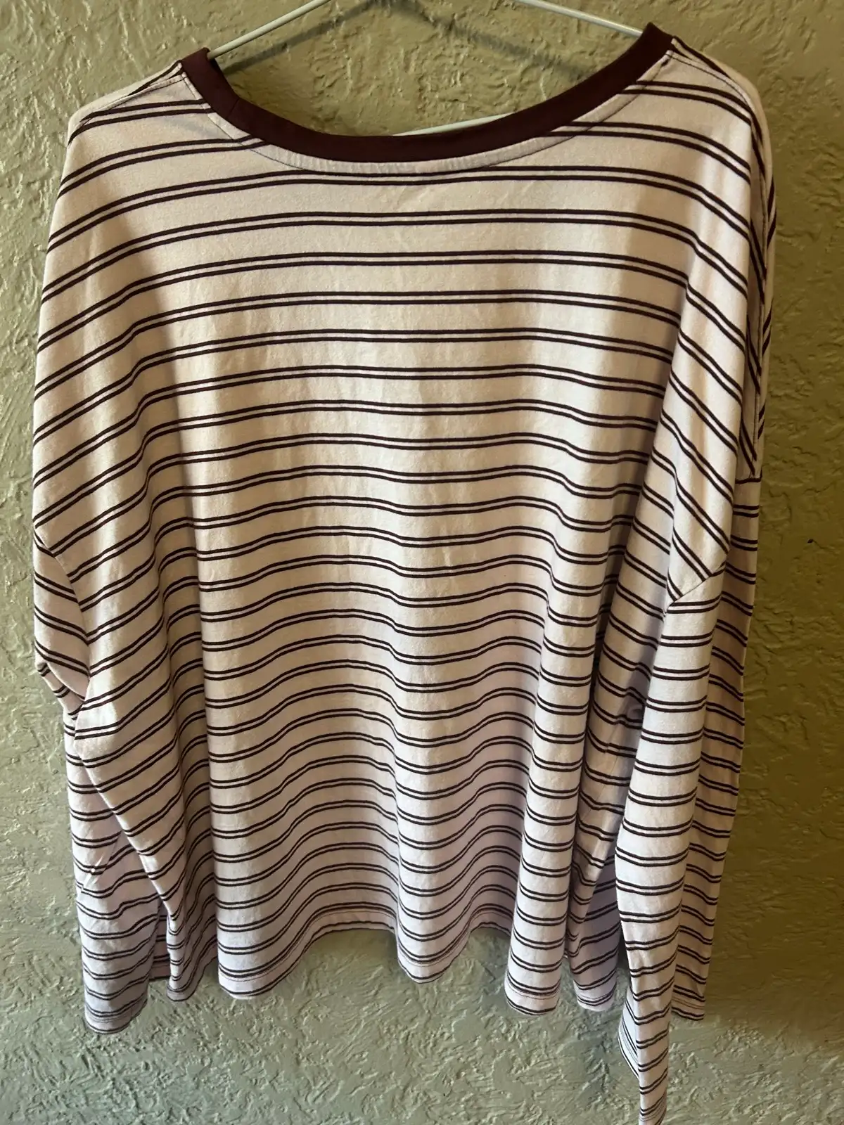 Unbranded cream/brown long sleeve top – photo 2