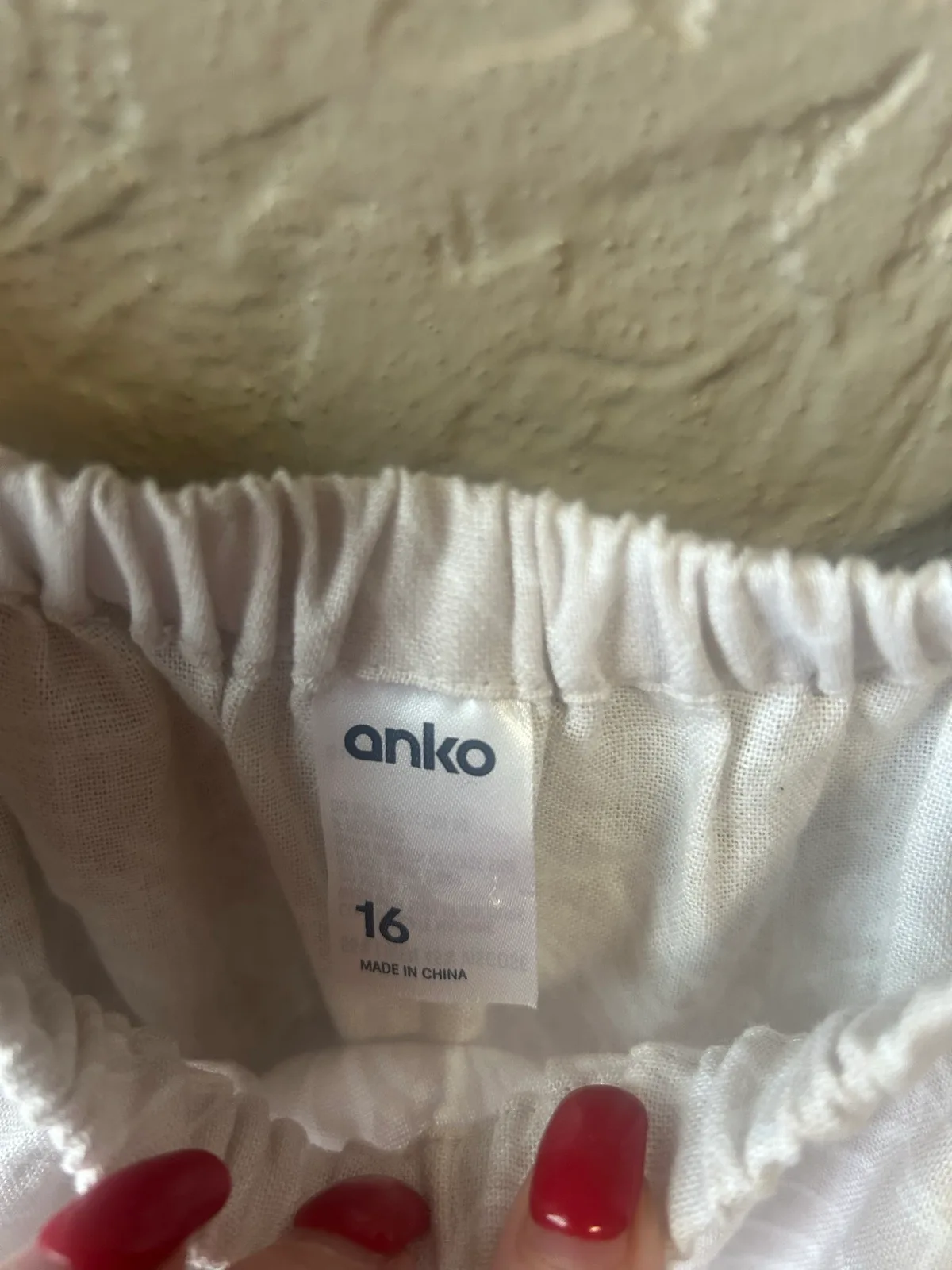 Anko white/bone off the shoulder blouse – photo 5