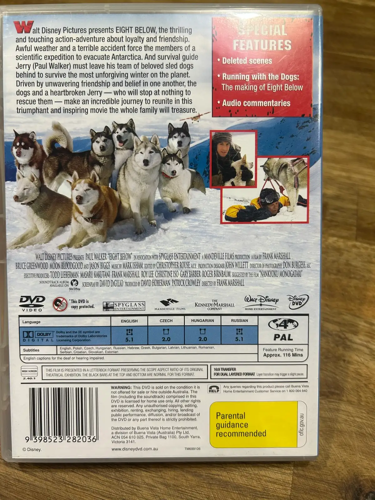 Eight below dvd – photo 2
