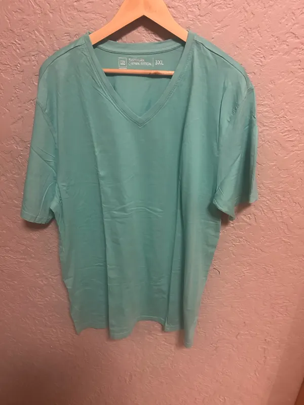 Men’s The clothing co green basic tee