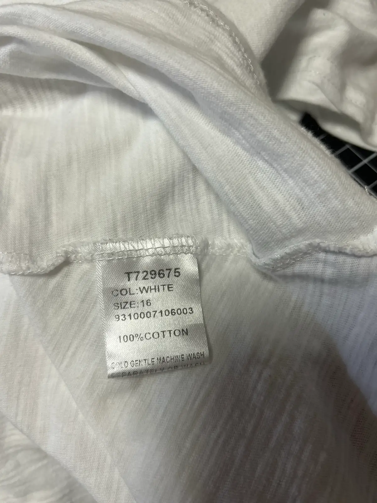 Caroline Morgan white star tee – photo 6