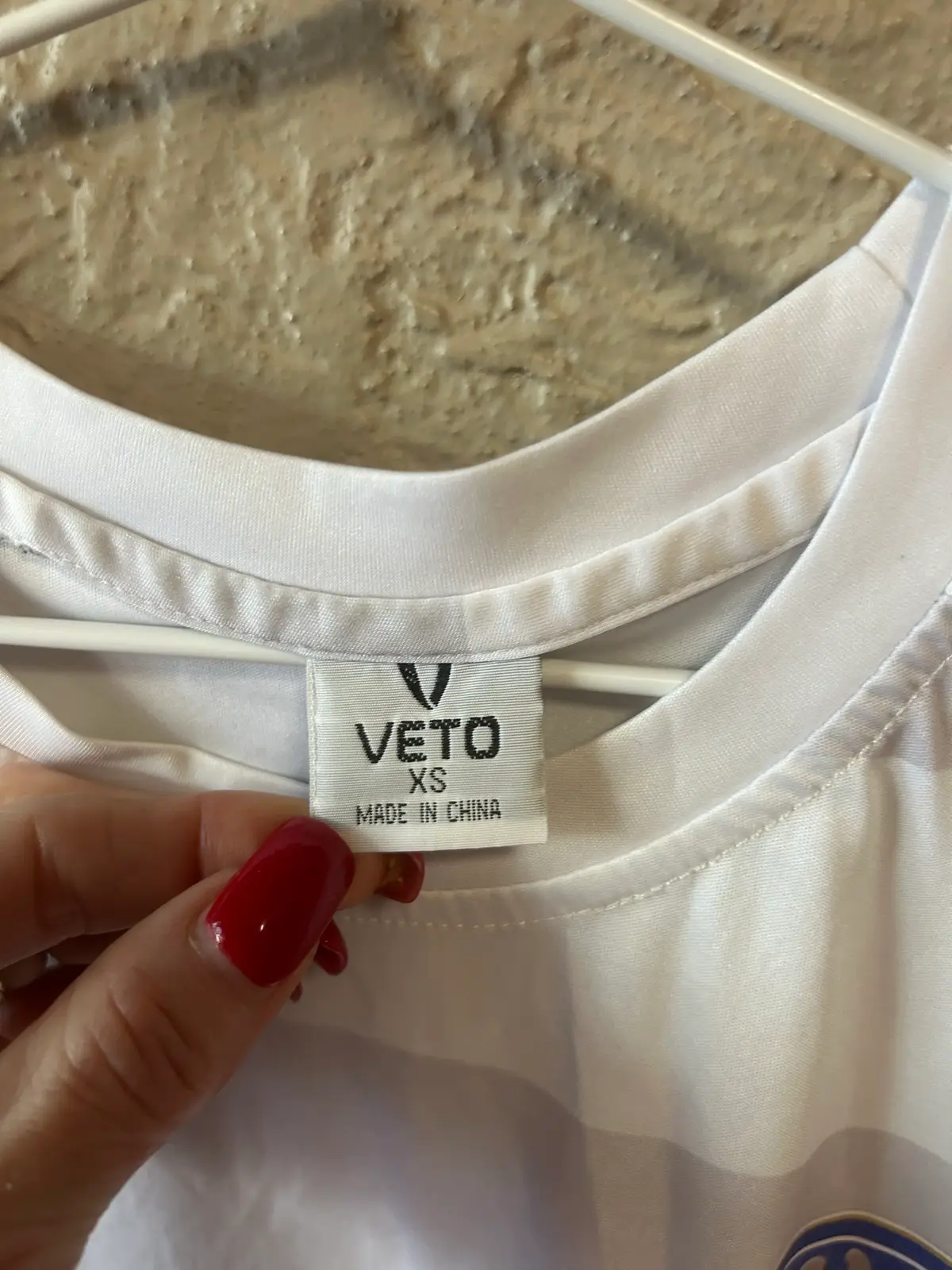 Veto men’s white/grey striped jersey – photo 4