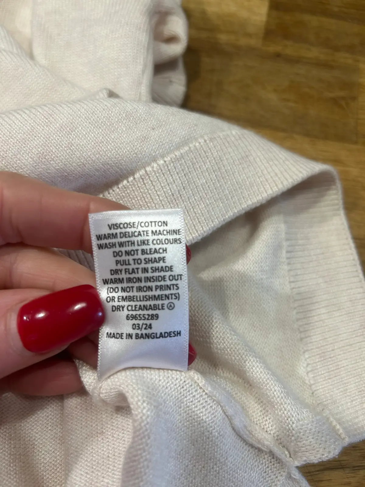 Target cream crew neck knit short sleeve jumper – photo 6