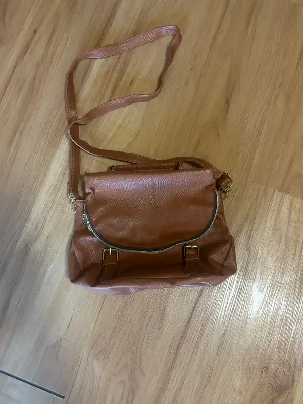 Brown crossbody bag