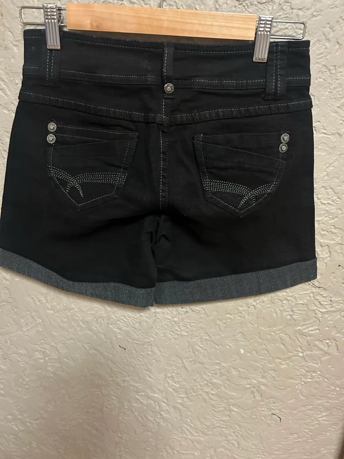 Denim by impulse black denim shorts – photo 4