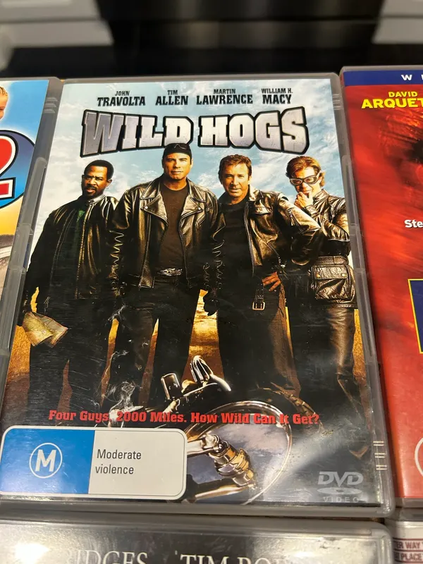 Wild hogs dvd