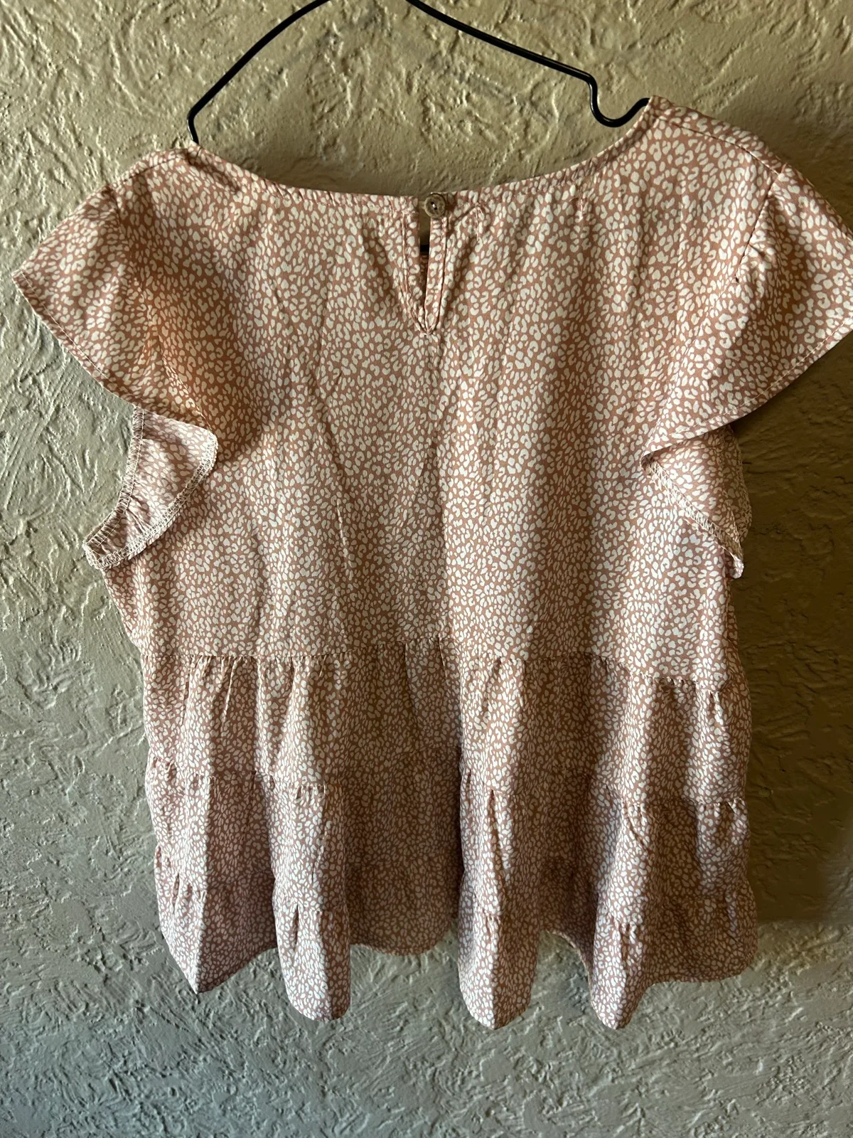 Minx and moss pink/white animal print blouse – photo 3