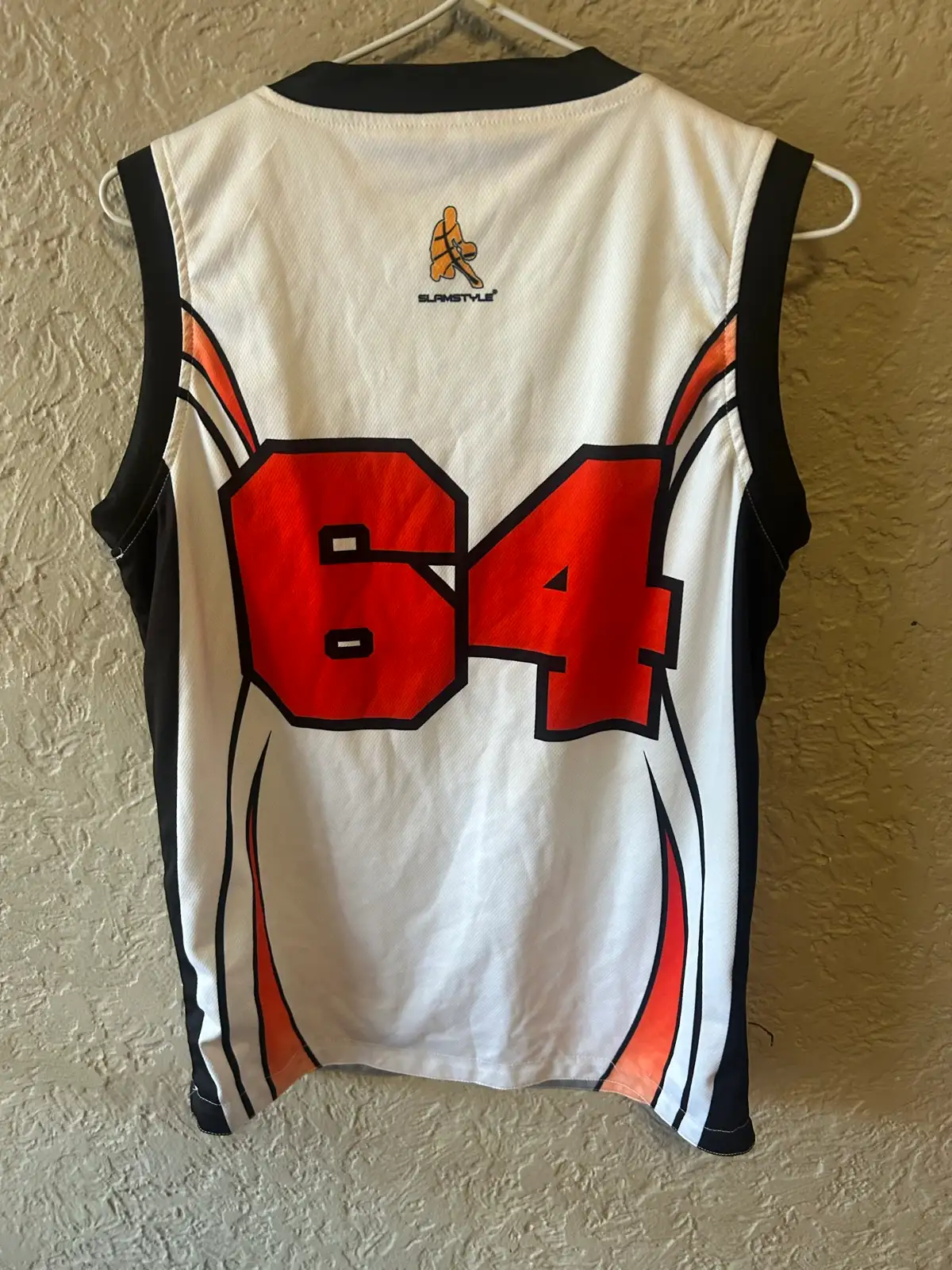 Men’s slamstyle basketball jersey – photo 3