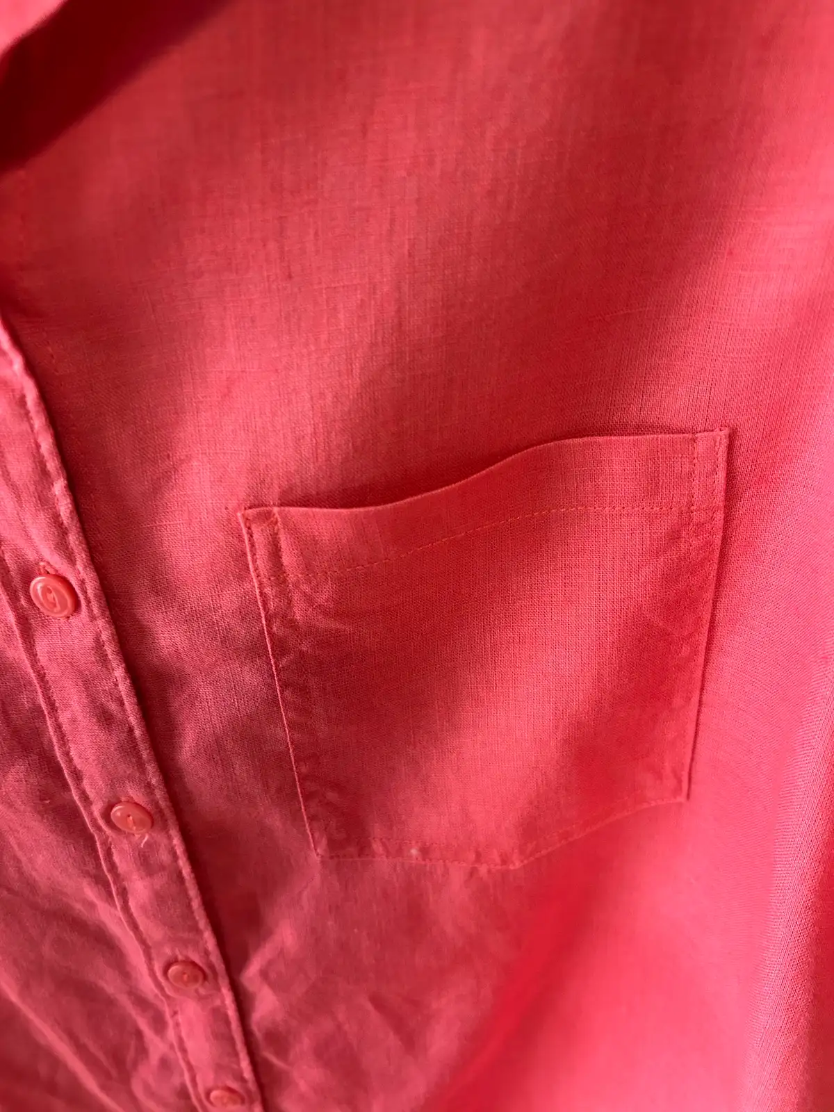 Katie’s coral pink long sleeve shirt – photo 2