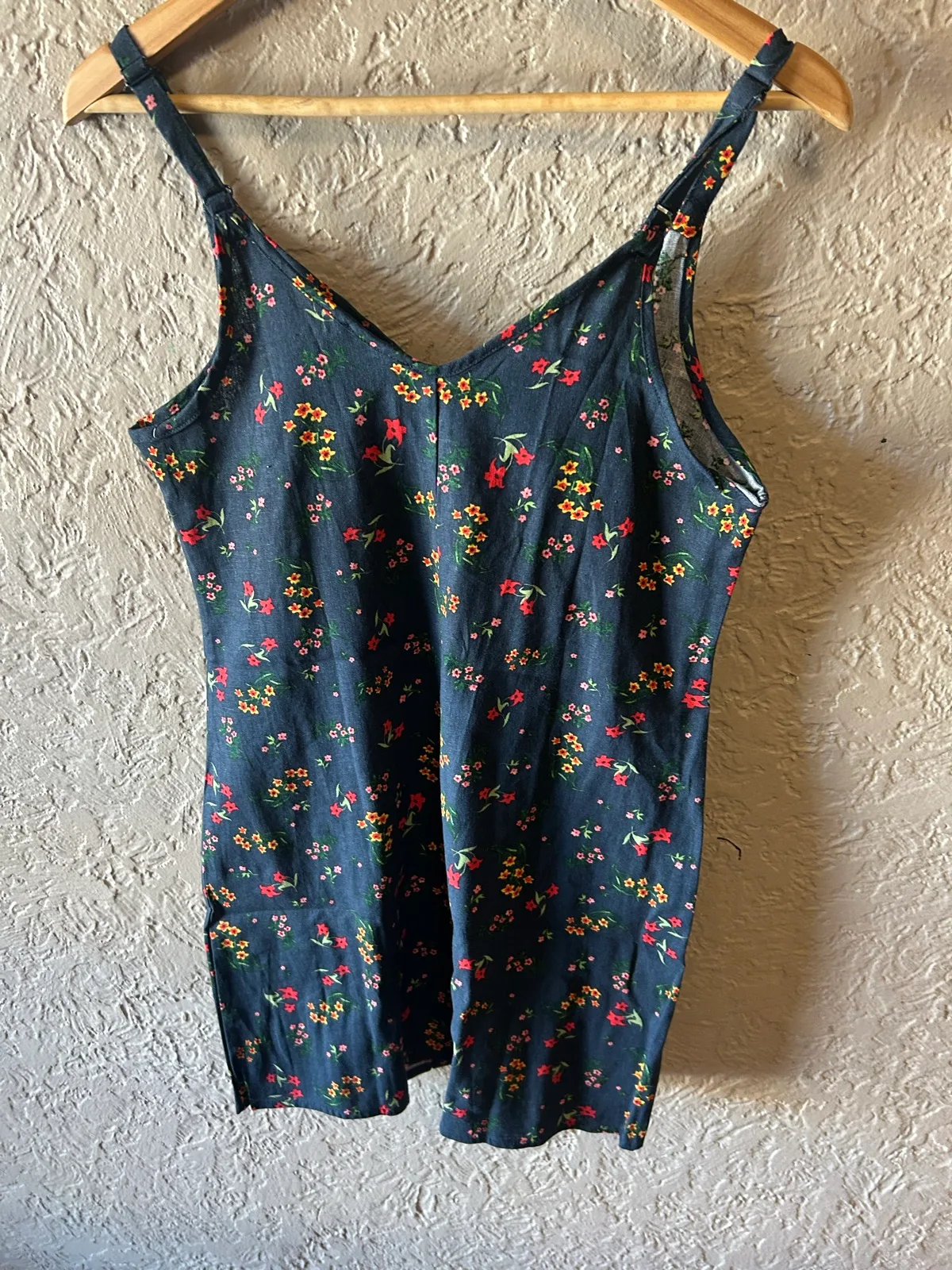 Cotton on blue floral cami dress – photo 4