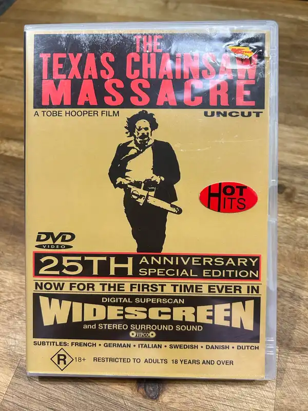 Texas chainsaw massacre dvd