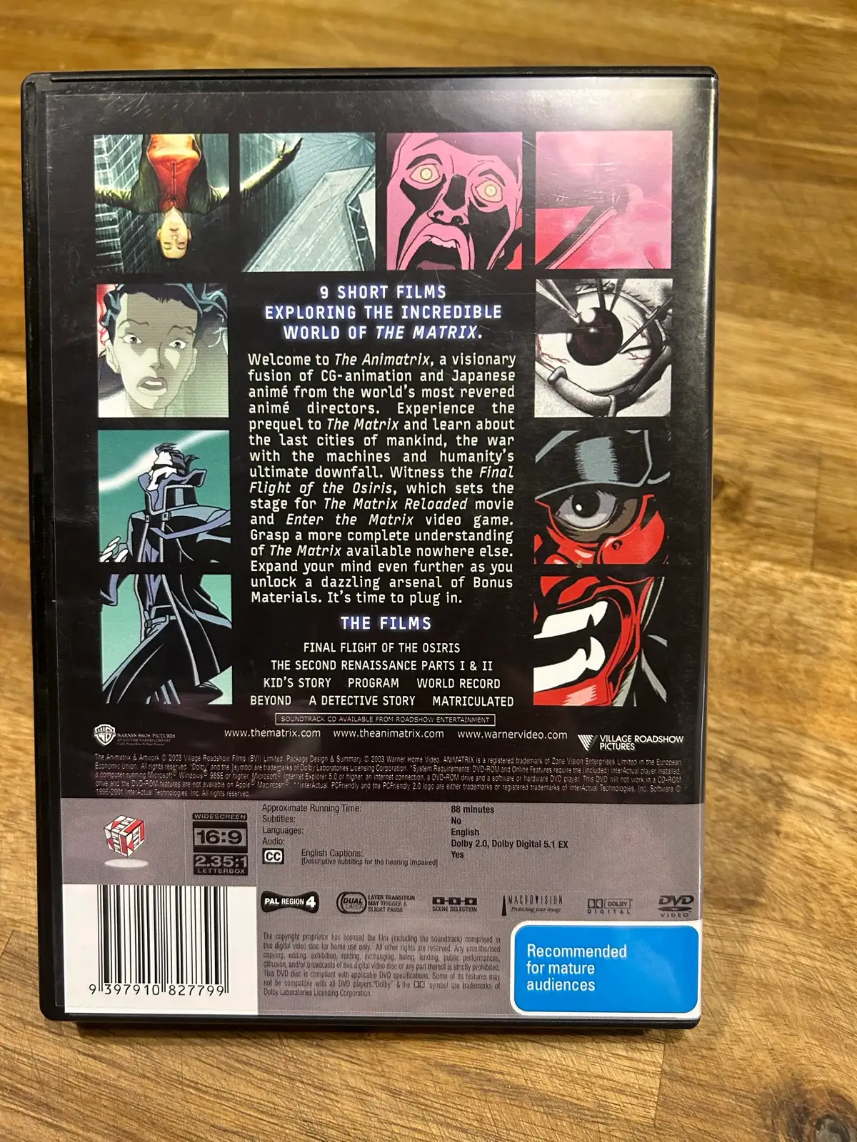 Animatrix dvd – photo 2