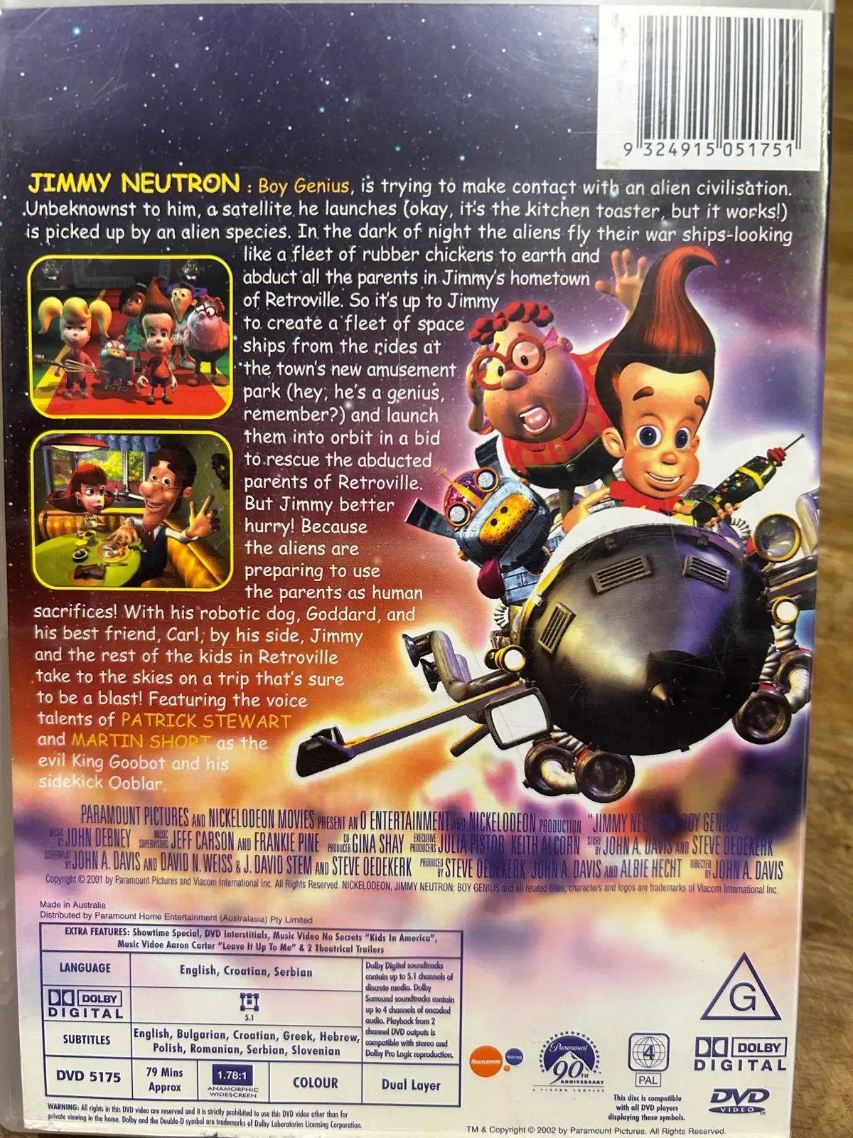 Jimmy neutron dvd – photo 2
