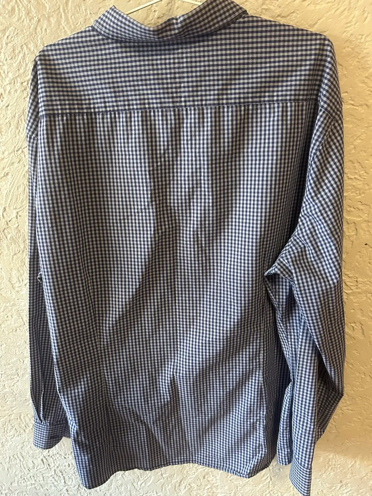 Connor navy/white gingham shirt – photo 3