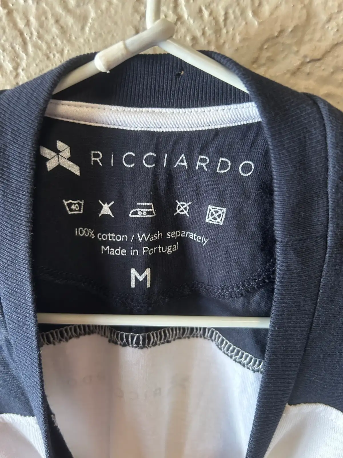 Men’s Ricciardo white/black raglan tee – photo 3
