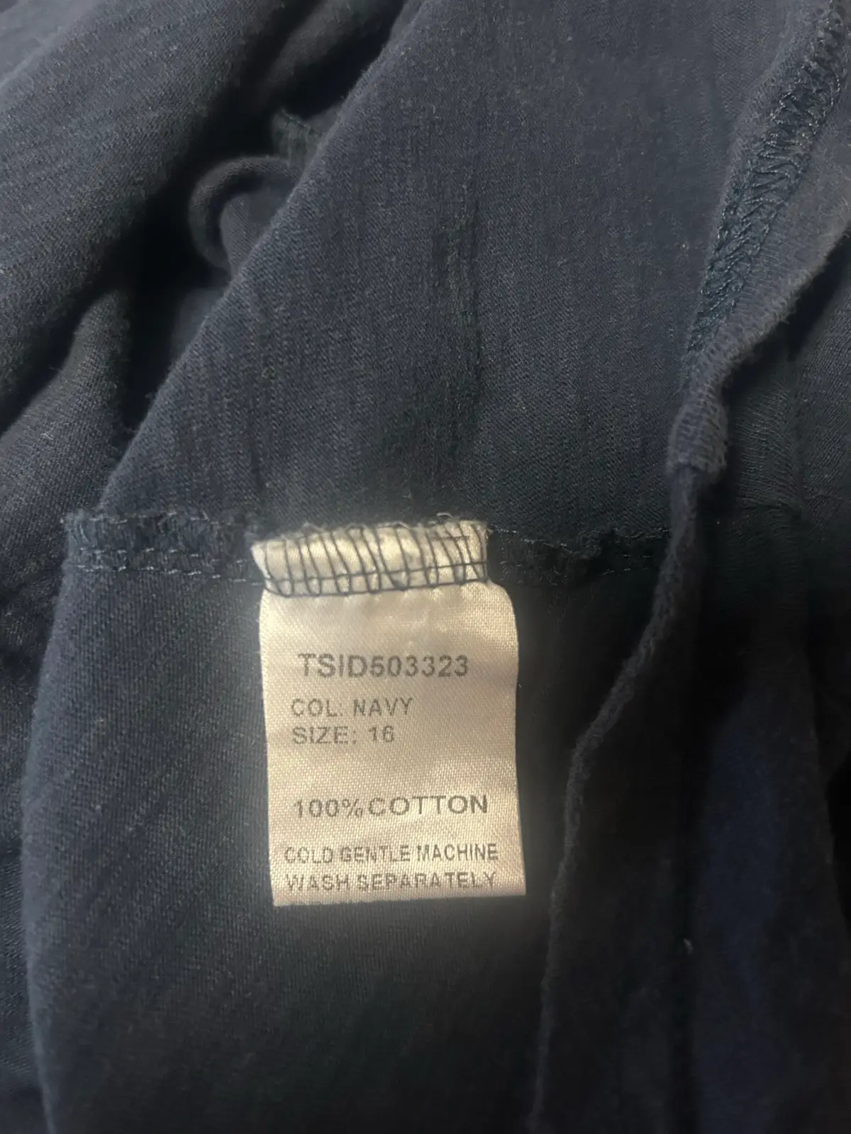 TSID clothing navy tiered shirt sleeve top – photo 5