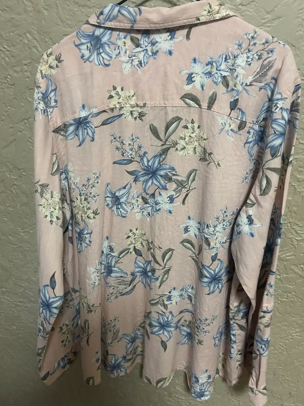 Katie’s long sleeve floral shirt – photo 4
