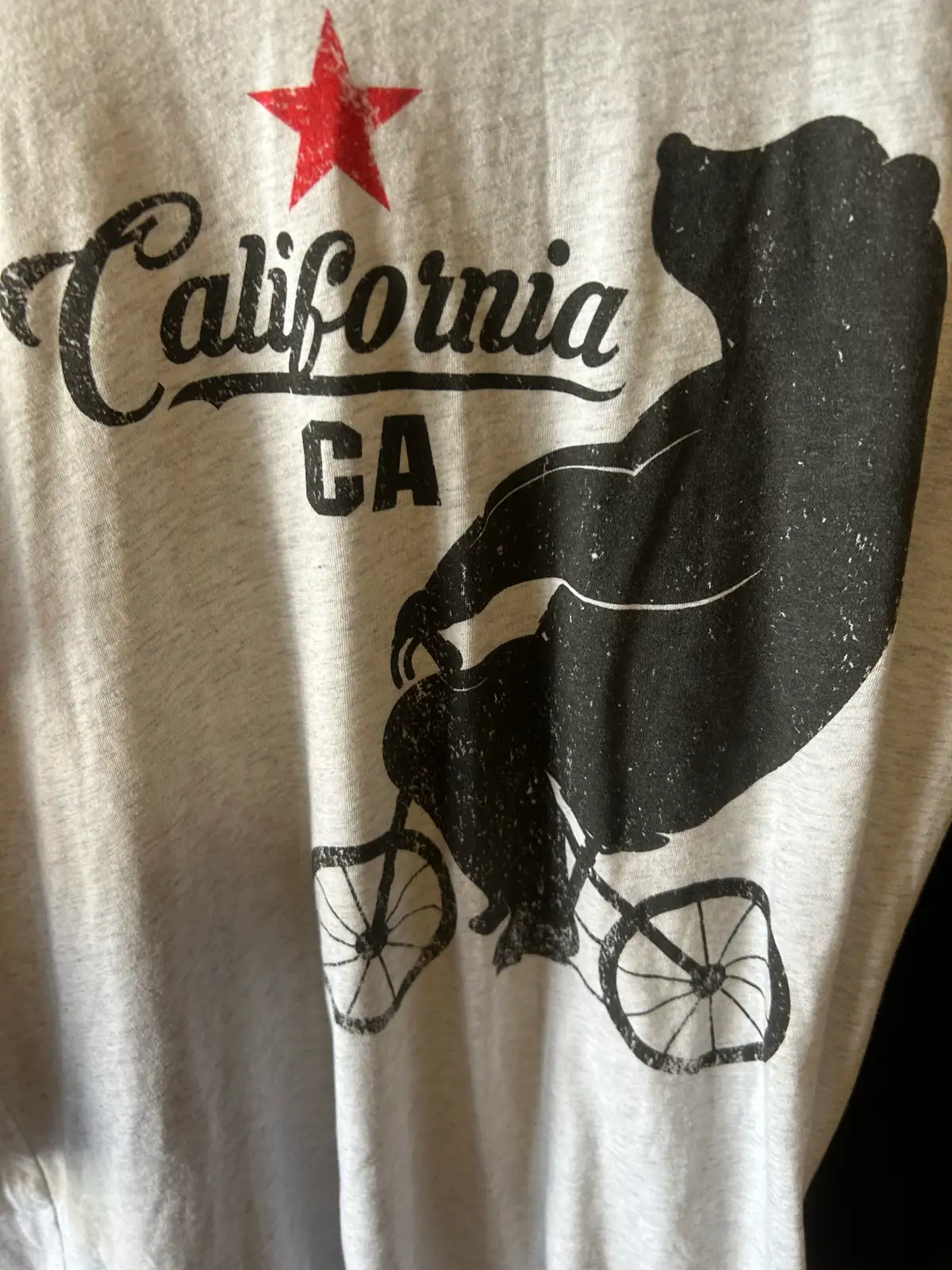 Grey and black raglan long sleeve tee – photo 2