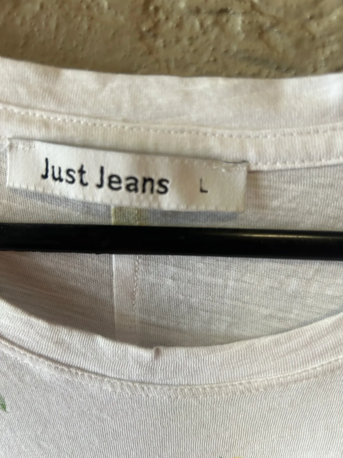 Just jeans white lemon print tee – photo 3