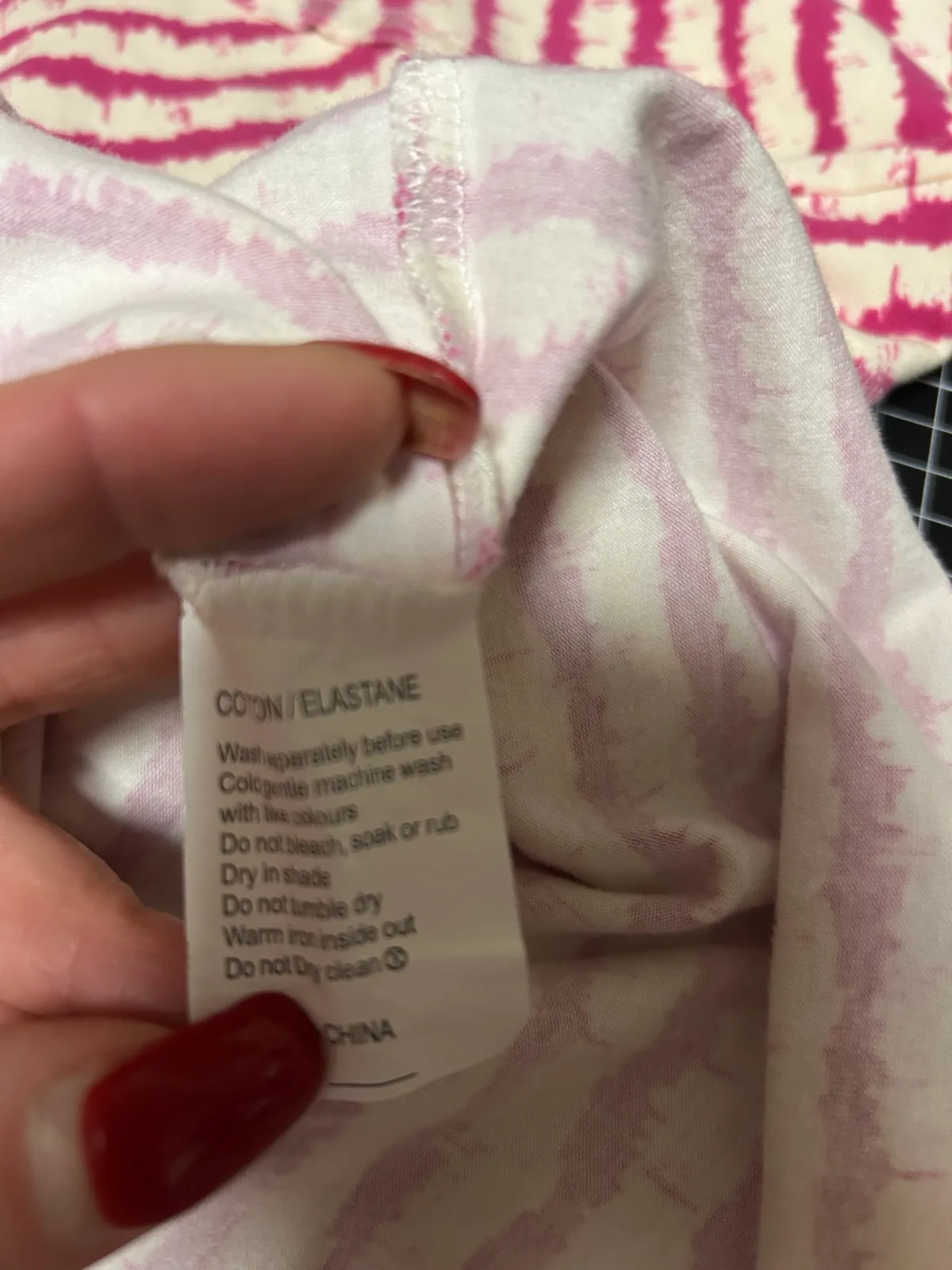 One ten willow pink/white striped top – photo 7