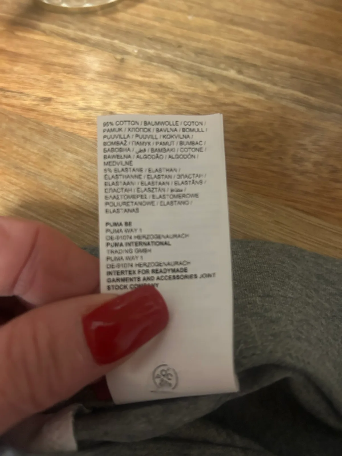 Puma grey activewear shorts – photo 6