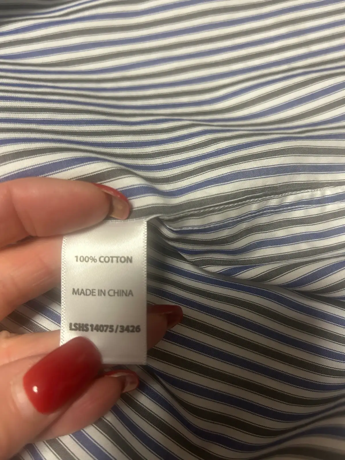 Men’s Gazman striped shirt – photo 7