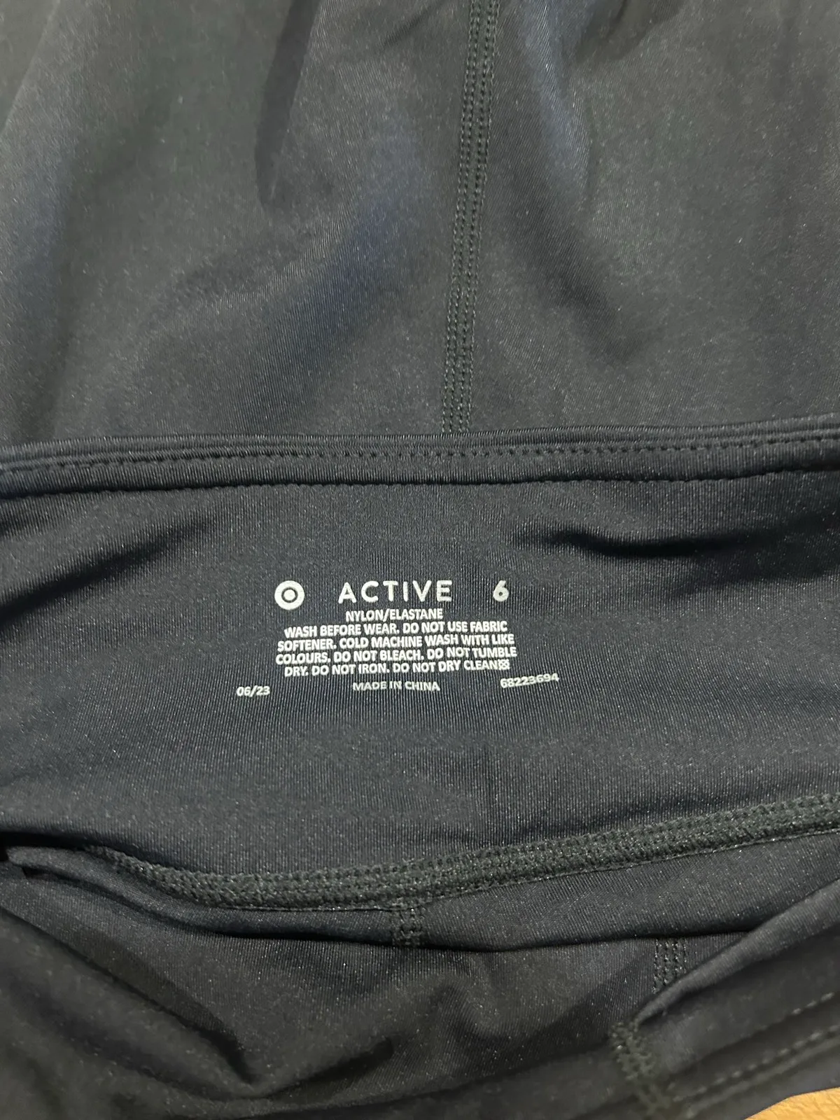 Target active black bike shorts – photo 4