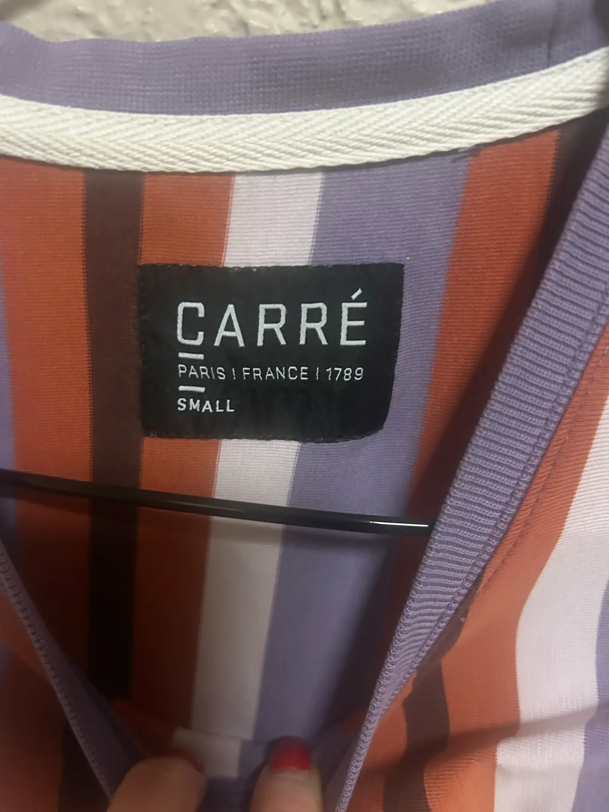 Men’s Carre striped T-shirt – photo 3
