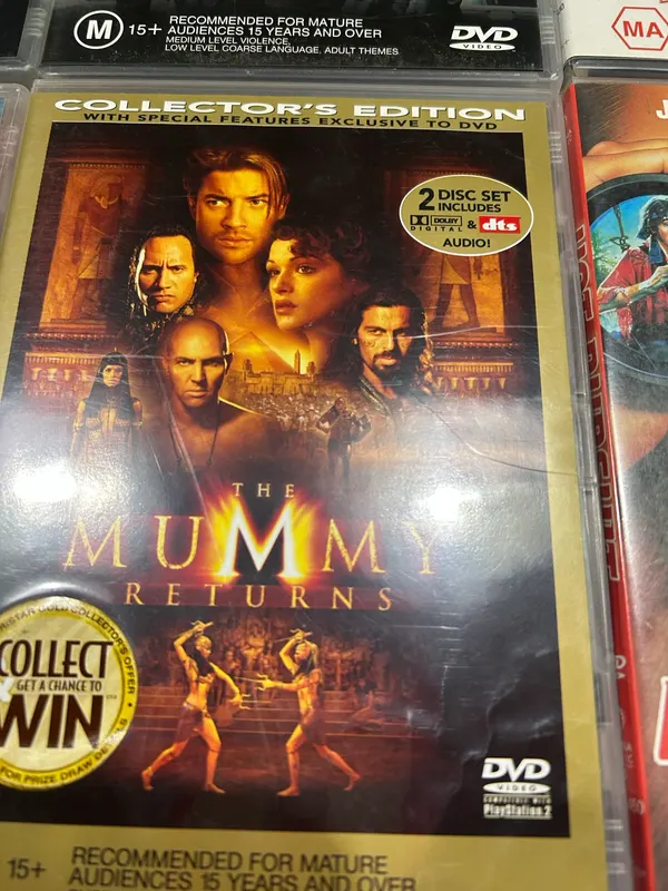 The mummy returns dvd