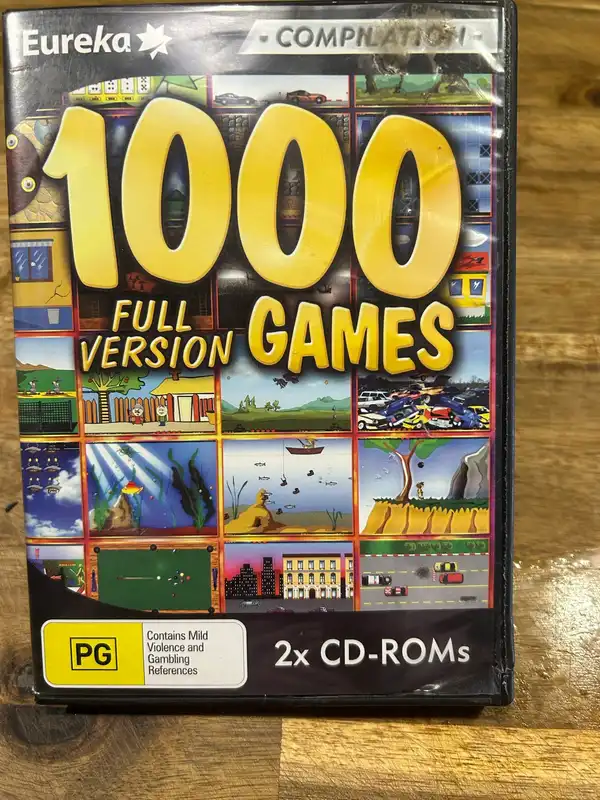 1000 PC Games cd
