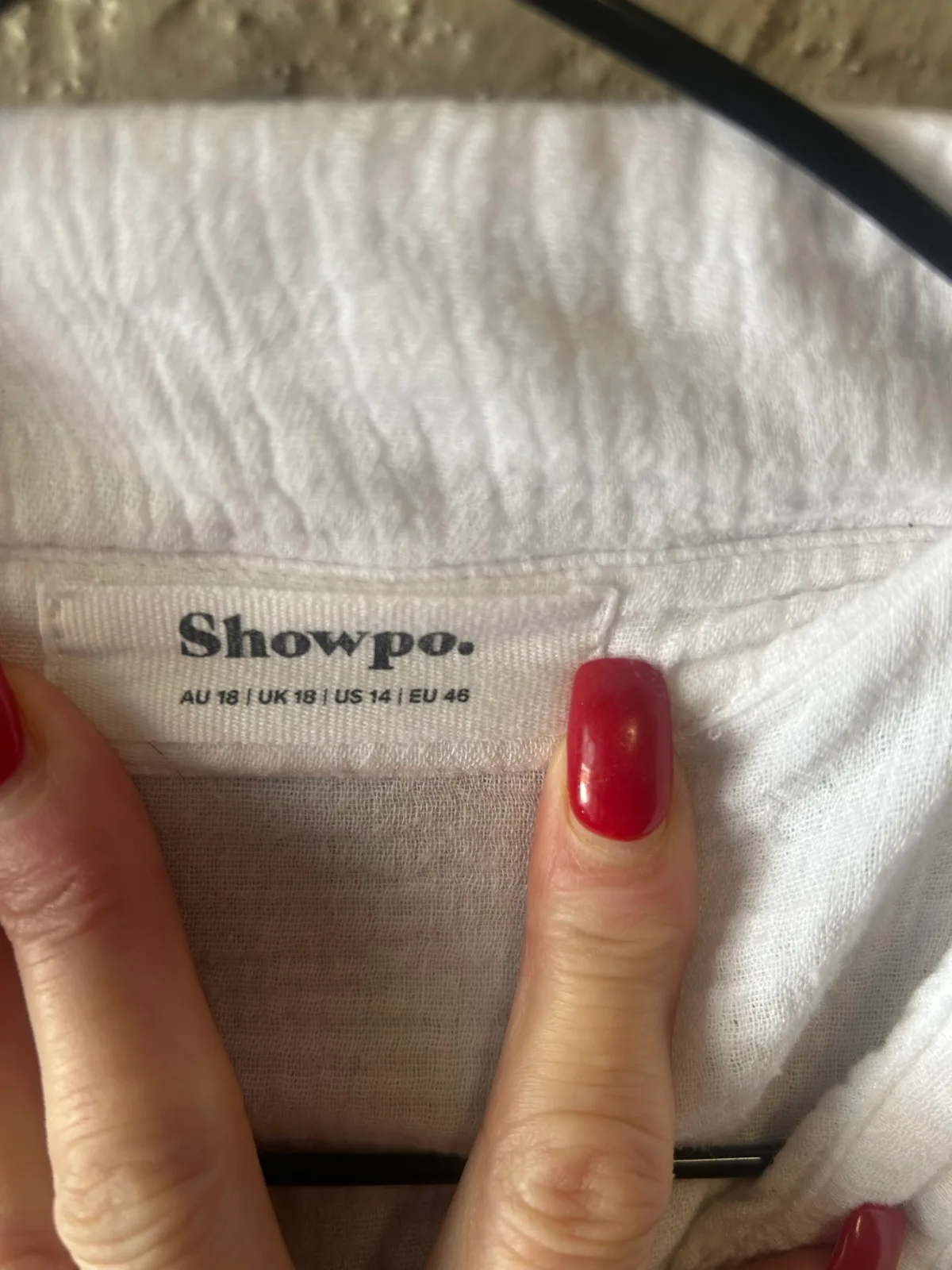 Showpo white short sleeve shirt – photo 3