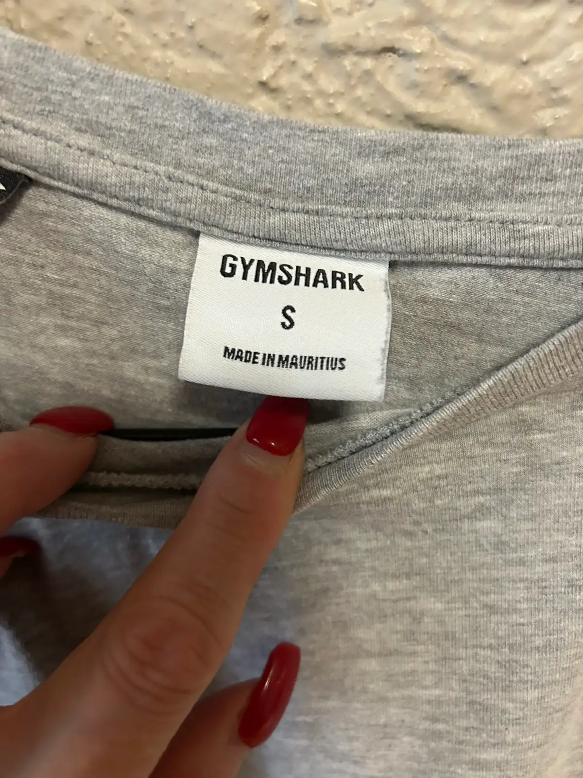 Gymshark grey cropped active top – photo 4