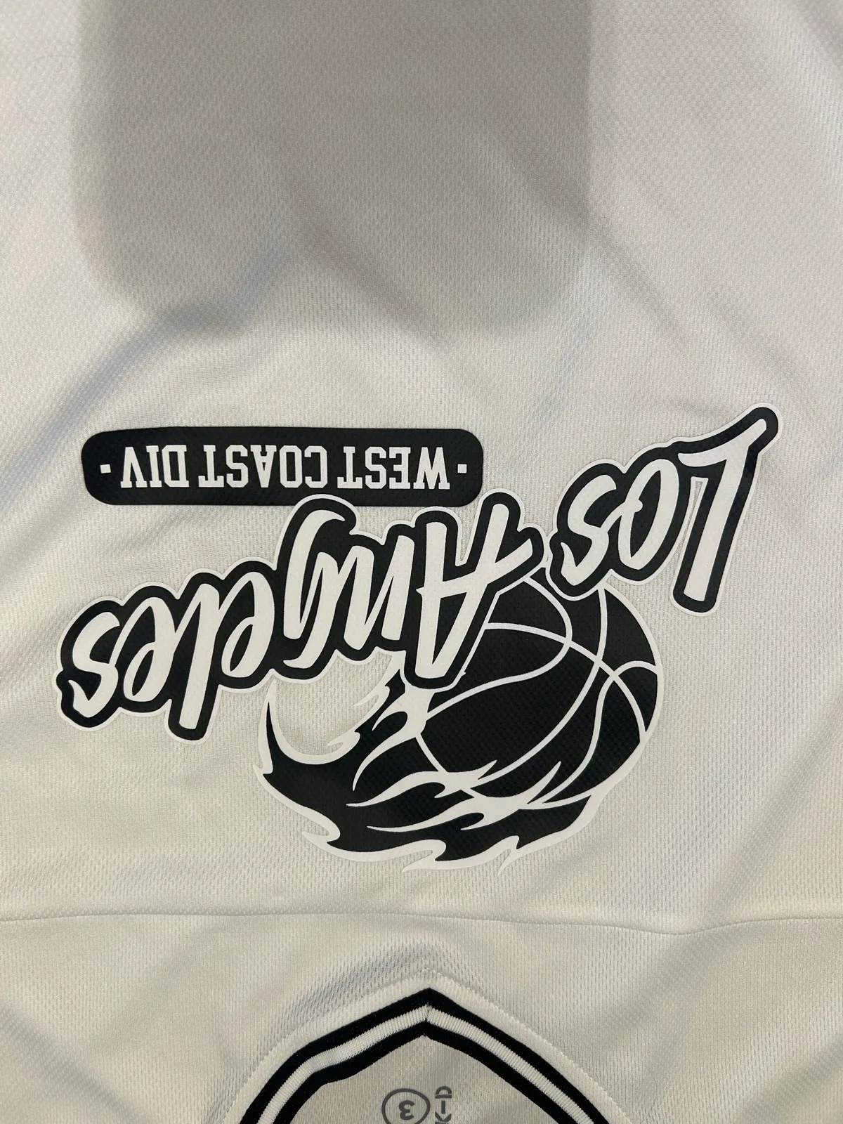 Boys white Los Angeles jersey – photo 2