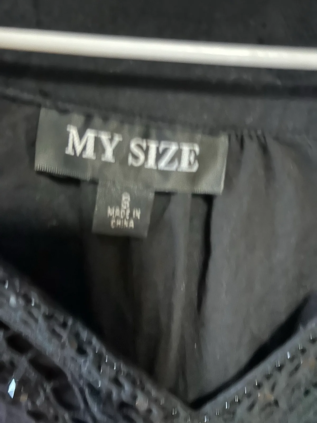 My size black tunic style top – photo 2