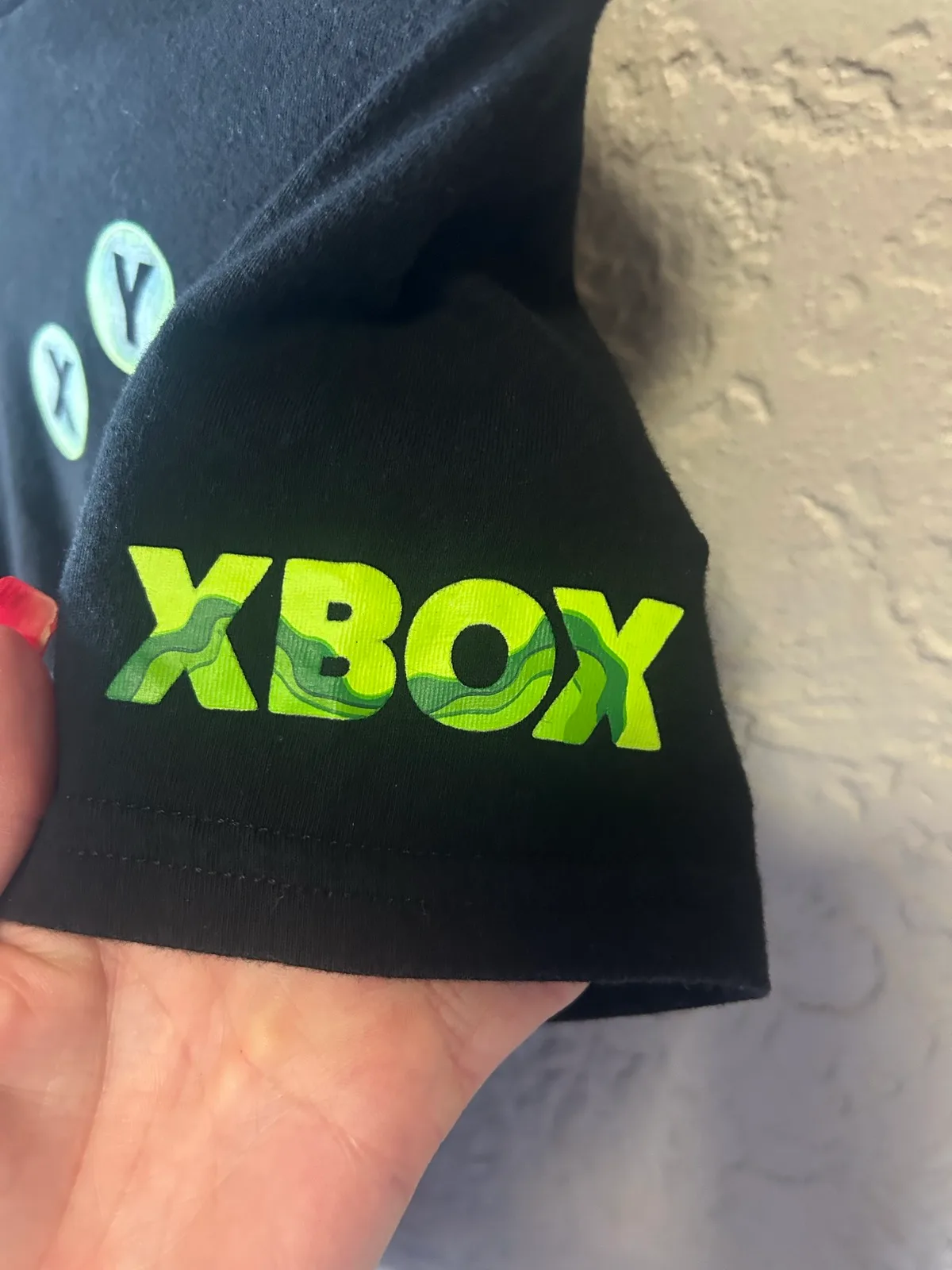 Kids Xbox black graphic tee – photo 2