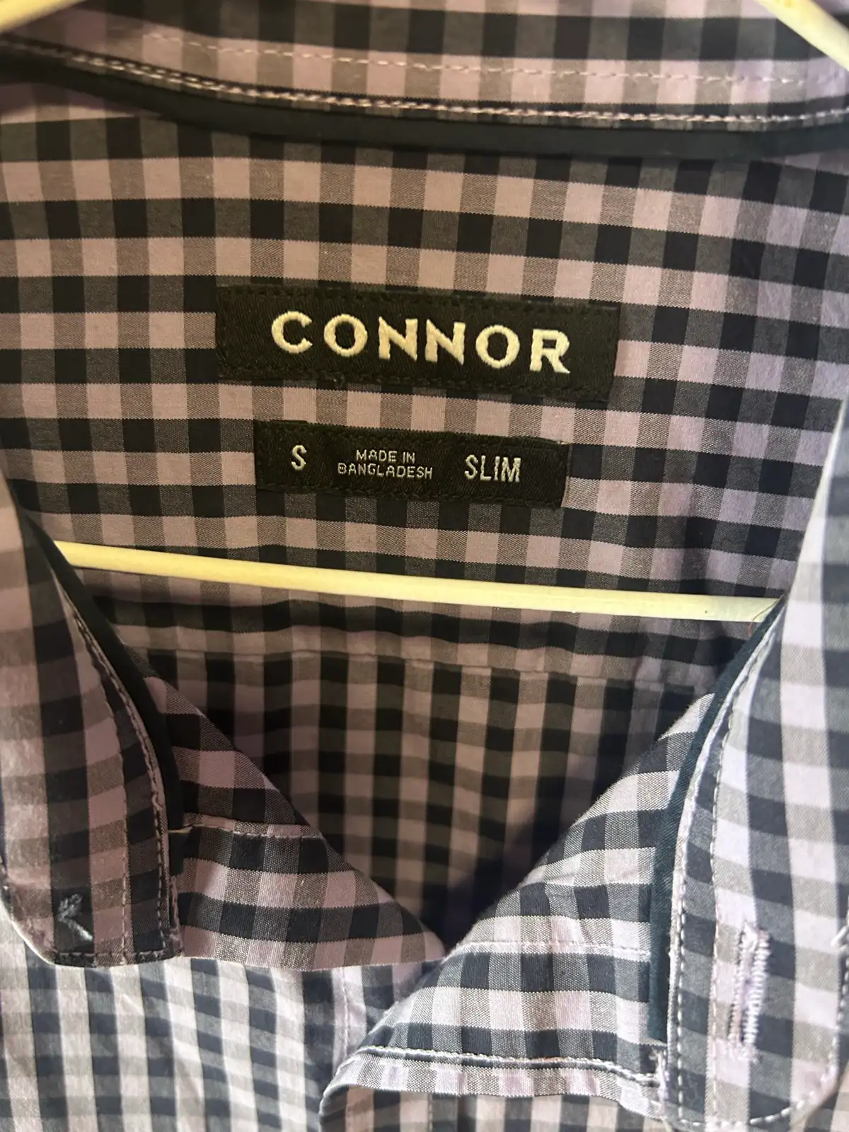 Men’s Connor checkered dress shirt – photo 2