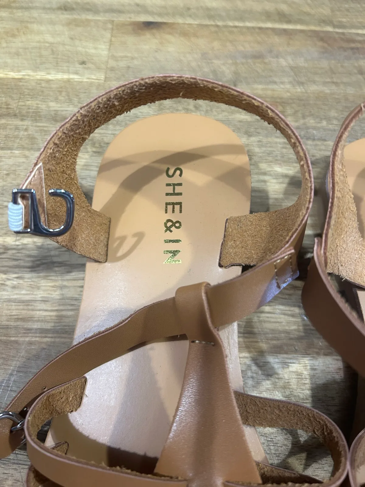 Women’s Shein brown sandals – photo 2