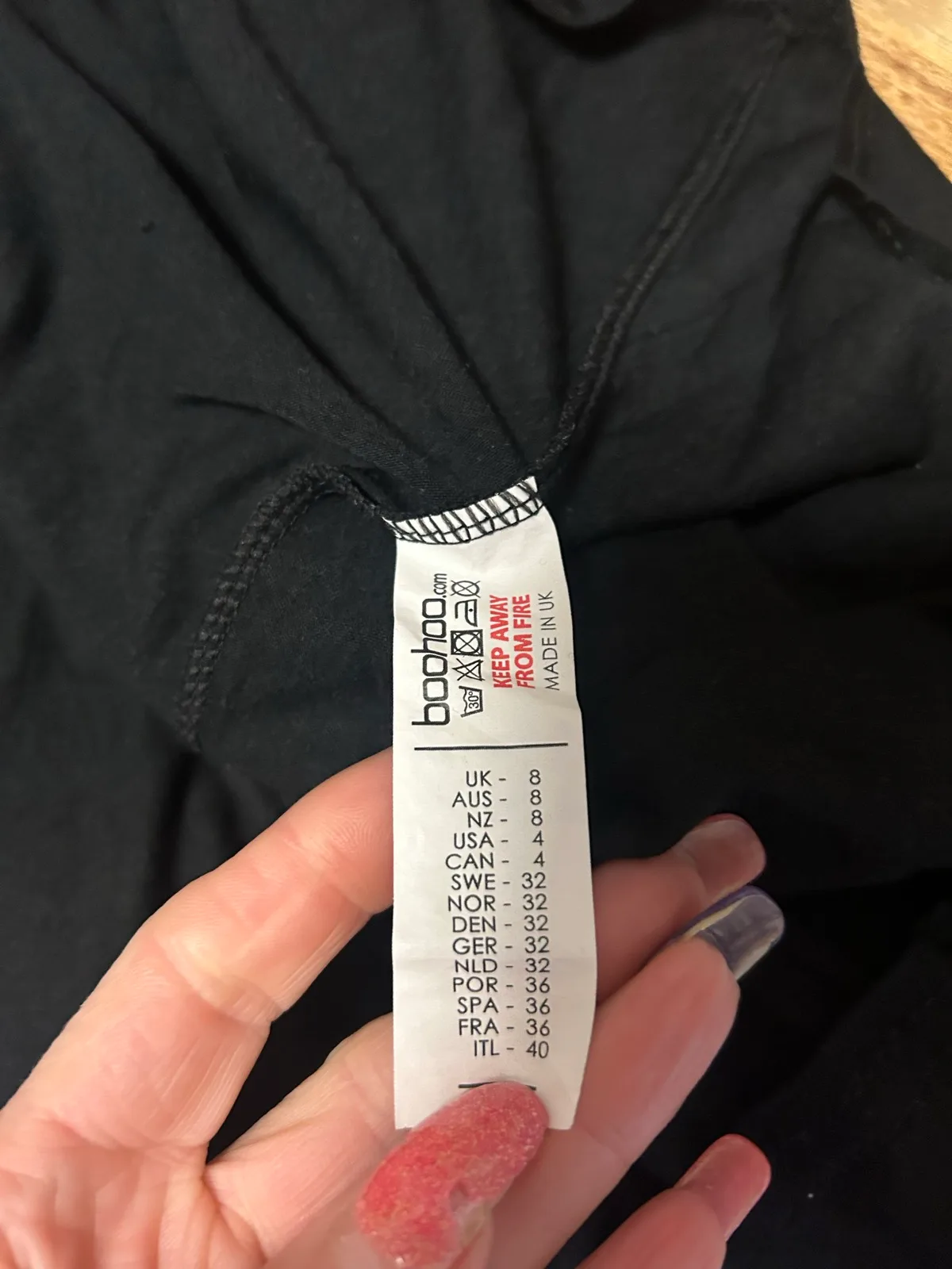 Boohoo black short sleeve dress – photo 5