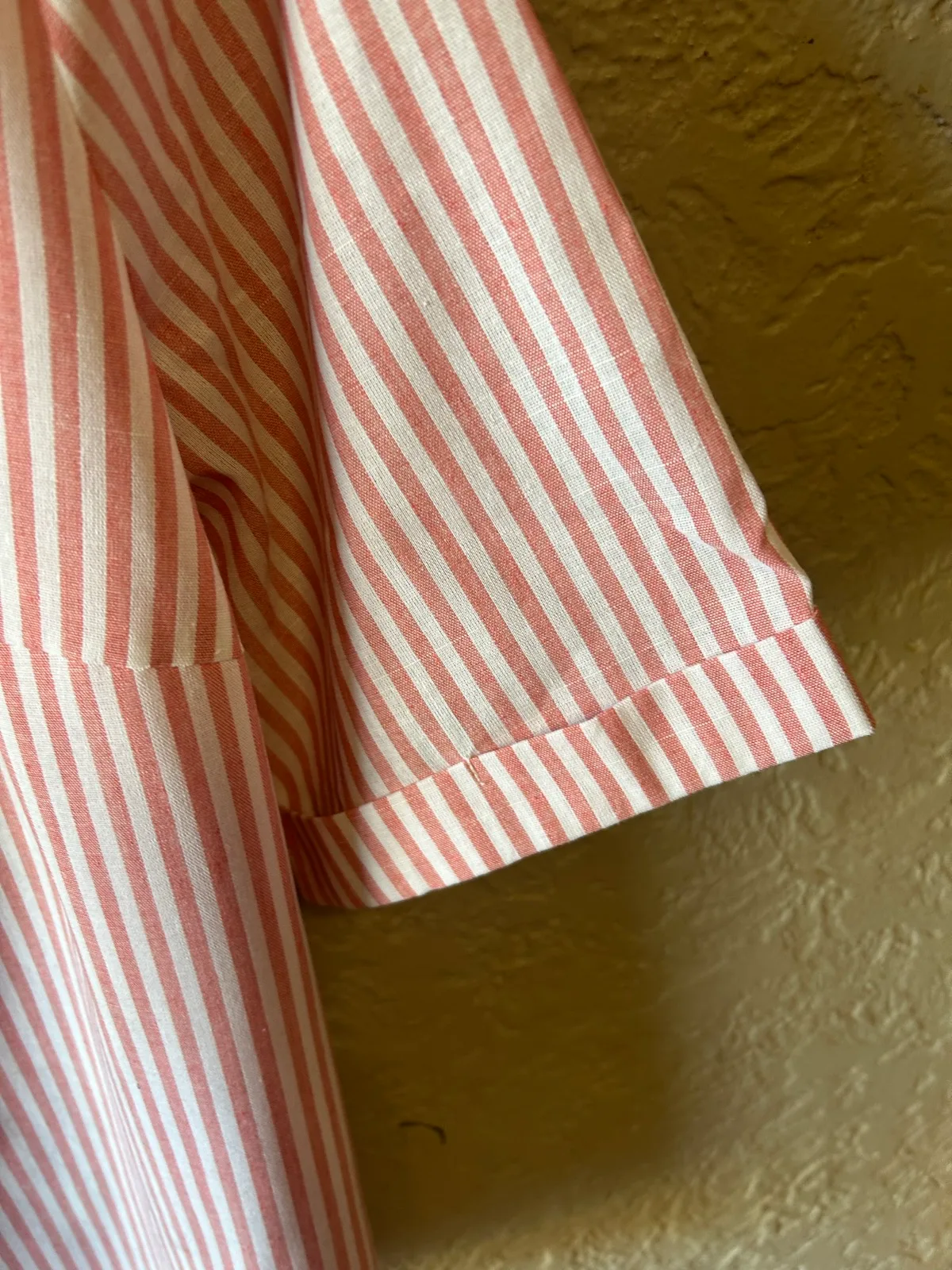 Shein pink/white striped blouse – photo 3