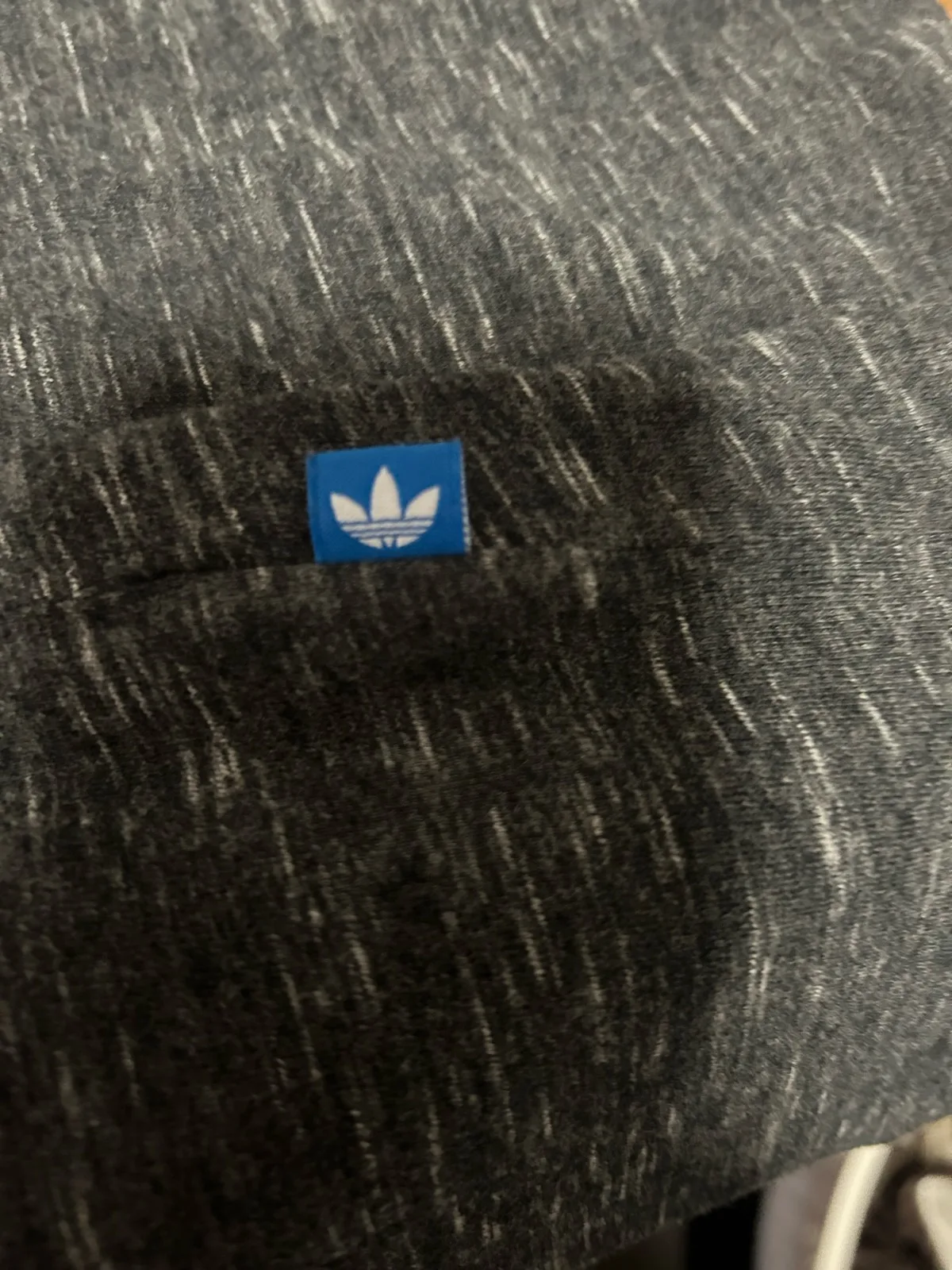 Adidas grey heathered trefoil tshirt dress – photo 6