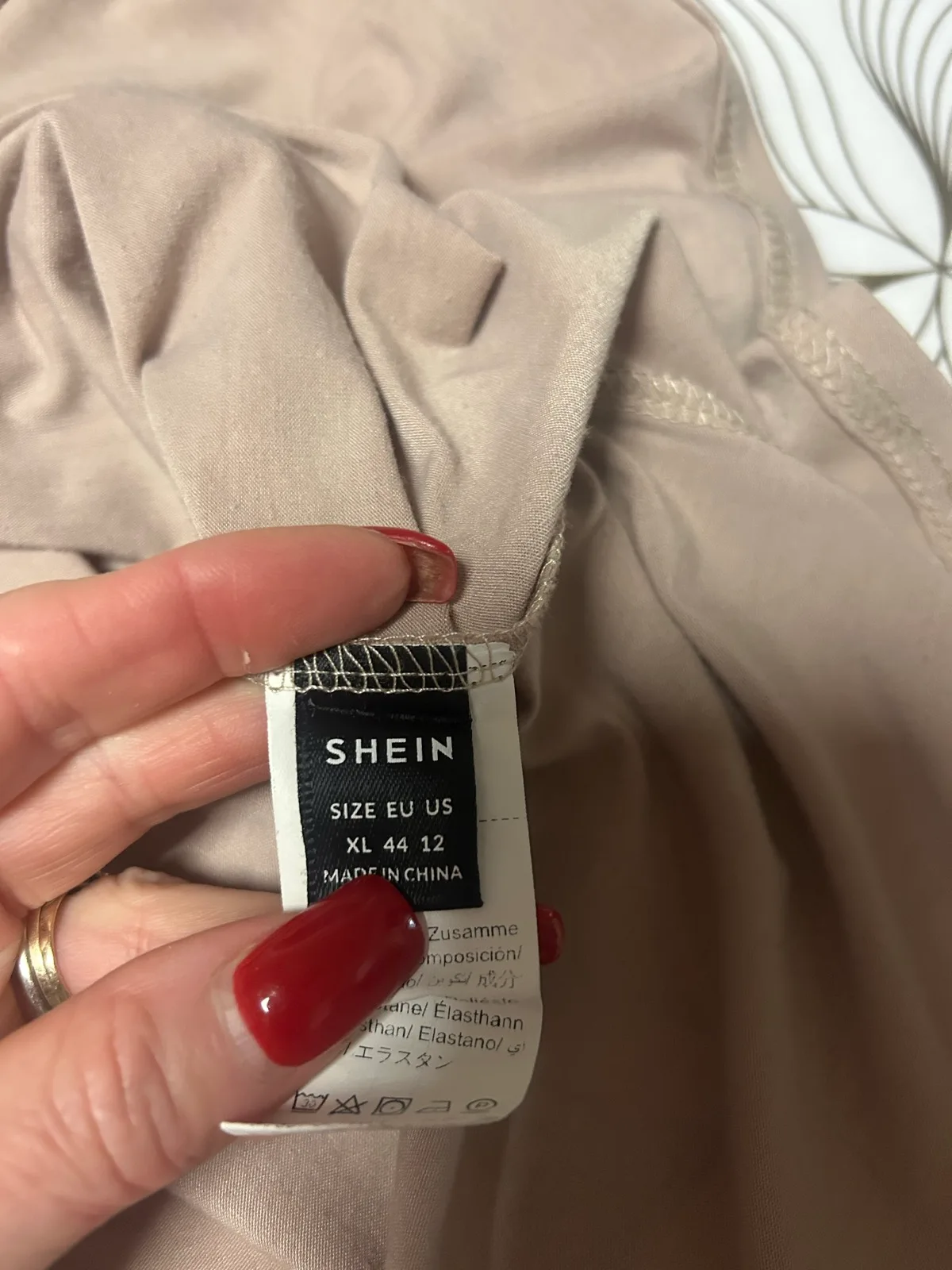 Shein beige graphic T-shirt – photo 4