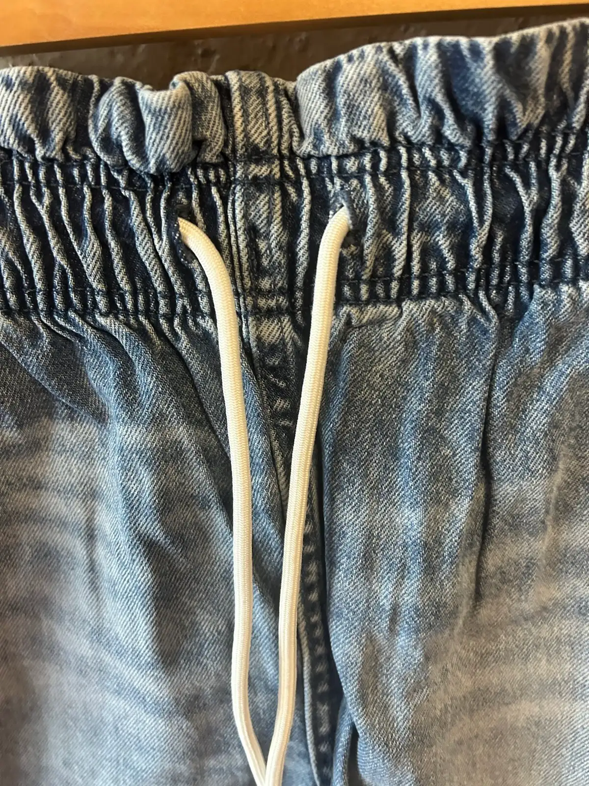 Target light wash blue denim shorts – photo 2