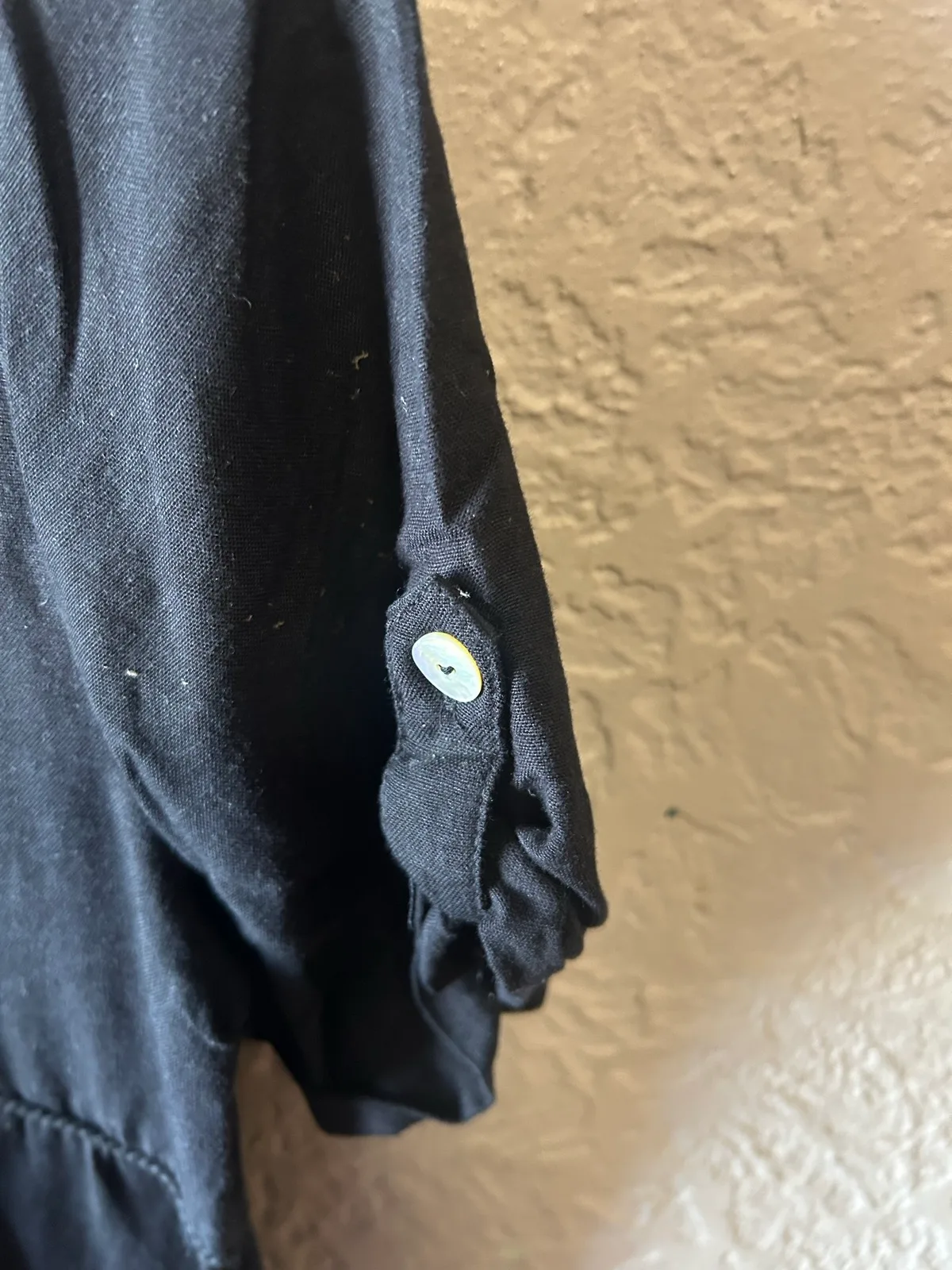 Cotton on black button up playsuit – photo 3