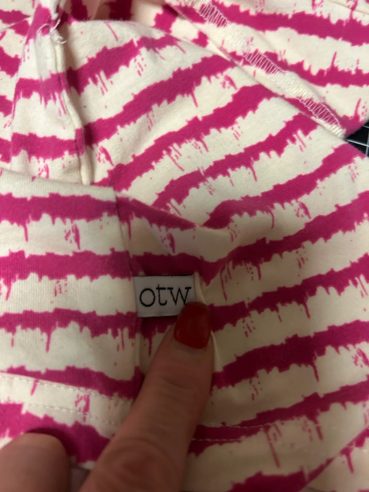 One ten willow pink/white striped top – photo 6