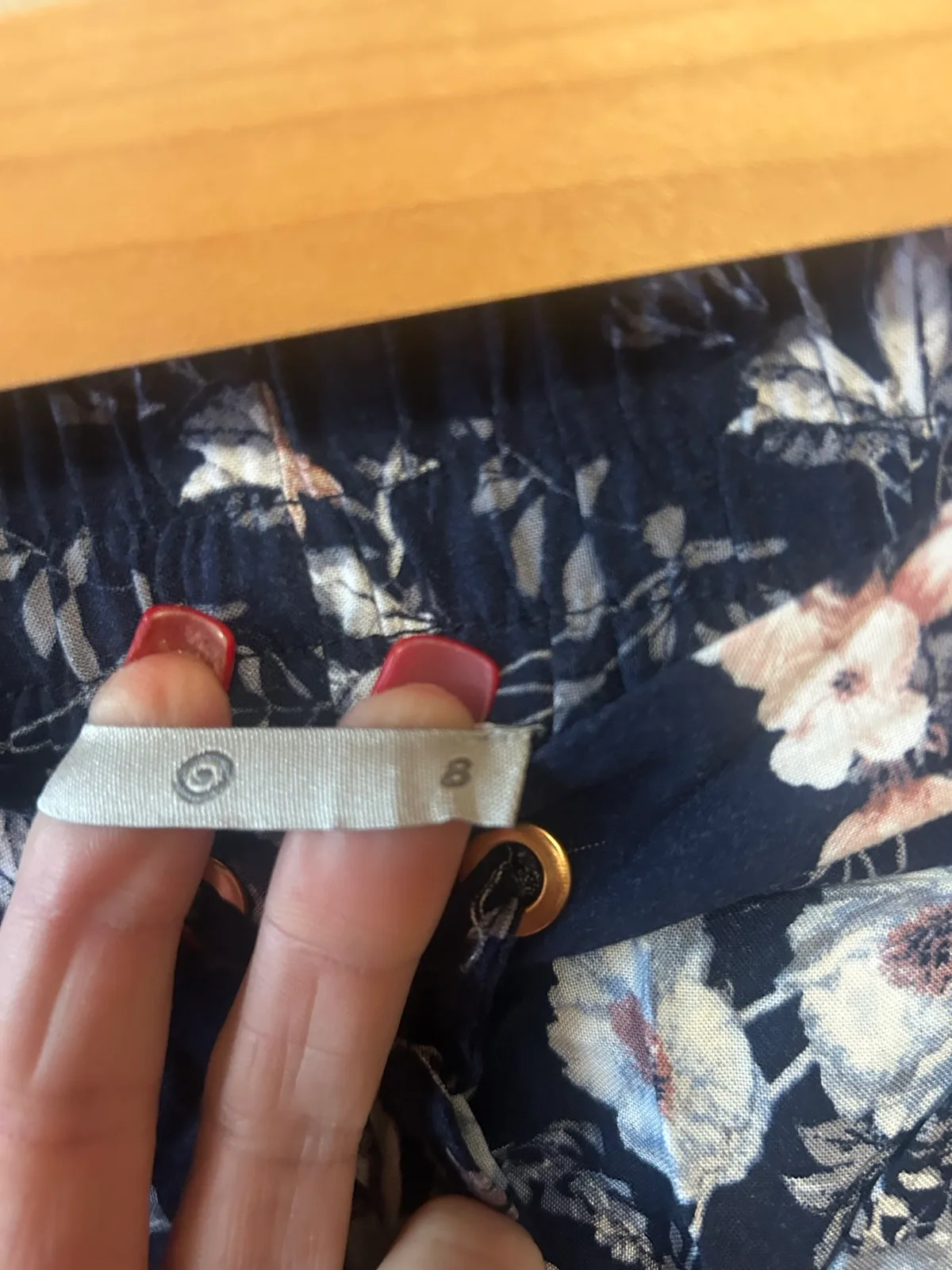 Target blue floral shorts – photo 3
